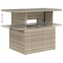 Set de sofás de jardín 7 pzas con cojines ratán PE gris claro de , Conjuntos de jardín - Ref: Foro24-3268572, Precio: 560,18 ...