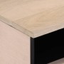 Mesa de centro de madera maciza de mango 80x55x40 cm de , Mesas de centro - Ref: Foro24-377503, Precio: 102,34 €, Descuento: %