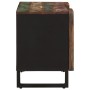 Mueble de TV madera maciza de acacia 100x34x46 cm de , Almacenamiento para CD y DVD - Ref: Foro24-377508, Precio: 140,77 €, D...