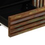 Mueble de TV madera maciza de acacia 100x34x46 cm de , Almacenamiento para CD y DVD - Ref: Foro24-377508, Precio: 140,77 €, D...
