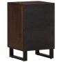 Mueble de baño madera maciza mango marrón 38x34x58 cm de , Muebles de baño - Ref: Foro24-377541, Precio: 67,22 €, Descuento: %