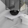 Conjunto de muebles de baño 2 piezas cerámica blanco de , Muebles de baño - Ref: Foro24-279342, Precio: 98,91 €, Descuento: %