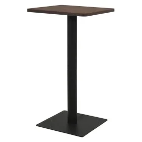 Mesa de bistró ceniza oscuro 50x50x107 cm de , Mesas de cocina y de comedor - Ref: Foro24-321923, Precio: 91,40 €, Descuento: %
