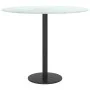 Tischplatte aus weißem gehärtetem Glas mit Marmordesign Ø50x0,8 cm. von , Tischplatten - Ref: Foro24-322247, Preis: 33,26 €, ...
