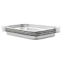 Bandejas Gastronorm 4 unidades GN 1/1 40 mm acero inoxidable de , Cubetas para mesas de vapor - Ref: Foro24-50879, Precio: 48...