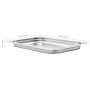 Bandejas Gastronorm 4 unidades GN 1/1 40 mm acero inoxidable de , Cubetas para mesas de vapor - Ref: Foro24-50879, Precio: 52...