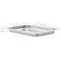 Bandejas Gastronorm 4 unidades GN 1/1 40 mm acero inoxidable de , Cubetas para mesas de vapor - Ref: Foro24-50879, Precio: 48...