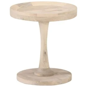 Mesa auxiliar de madera maciza de mango Ø40x45 cm de , Mesas auxiliares - Ref: Foro24-320600, Precio: 75,58 €, Descuento: %
