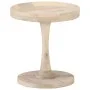 Mesa auxiliar de madera maciza de mango Ø40x45 cm de , Mesas auxiliares - Ref: Foro24-320600, Precio: 75,58 €, Descuento: %