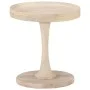 Mesa auxiliar de madera maciza de mango Ø40x45 cm de , Mesas auxiliares - Ref: Foro24-320600, Precio: 75,58 €, Descuento: %