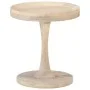 Mesa auxiliar de madera maciza de mango Ø40x45 cm de , Mesas auxiliares - Ref: Foro24-320600, Precio: 75,58 €, Descuento: %