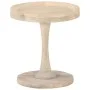 Mesa auxiliar de madera maciza de mango Ø40x45 cm de , Mesas auxiliares - Ref: Foro24-320600, Precio: 75,58 €, Descuento: %
