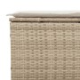 Juego de sofás de jardín con cojines beige 3 pzas ratán PE de , Conjuntos de jardín - Ref: Foro24-365828, Precio: 264,81 €, D...