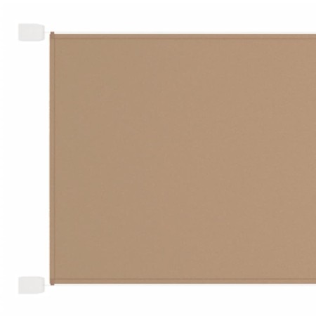 Toldo vertical tela oxford gris taupé 60x800 cm de vidaXL, Sombrillas - Ref: Foro24-148399, Precio: 33,11 €, Descuento: %