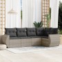 Set de sofás jardín y cojines 5 pzas ratán sintético gris claro de , Conjuntos de jardín - Ref: Foro24-3221331, Precio: 367,7...