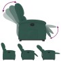 Sillón eléctrico reclinable elevable de terciopelo verde oscuro de , Sillones - Ref: Foro24-3204324, Precio: 311,43 €, Descue...