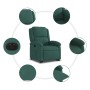 Sillón eléctrico reclinable elevable de terciopelo verde oscuro de , Sillones - Ref: Foro24-3204324, Precio: 311,43 €, Descue...