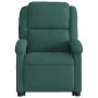 Sillón eléctrico reclinable elevable de terciopelo verde oscuro de , Sillones - Ref: Foro24-3204324, Precio: 325,71 €, Descue...