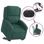 Sillón eléctrico reclinable elevable de terciopelo verde oscuro de , Sillones - Ref: Foro24-3204324, Precio: 311,43 €, Descue...