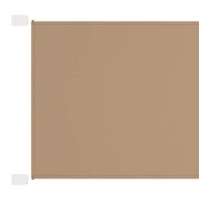 Toldo vertical tela oxford gris taupé 100x420 cm de vidaXL, Sombrillas - Ref: Foro24-148411, Precio: 21,79 €, Descuento: %