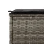 Set of 3-piece synthetic rattan sun loungers with gray cushions by , Loungers - Ref: Foro24-3284265, Price: 311,49 €, Discoun...