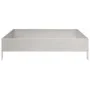 Jardinera de acero inoxidable 100x100x26 cm de , Maceteros y jardineras - Ref: Foro24-851021, Precio: 51,78 €, Descuento: %
