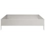 Jardinera de acero inoxidable 100x100x26 cm de , Maceteros y jardineras - Ref: Foro24-851021, Precio: 46,91 €, Descuento: %