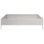 Jardinera de acero inoxidable 100x100x26 cm de , Maceteros y jardineras - Ref: Foro24-851021, Precio: 51,78 €, Descuento: %