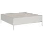 Jardinera de acero inoxidable 100x100x33,5 cm de , Maceteros y jardineras - Ref: Foro24-851028, Precio: 64,87 €, Descuento: %