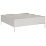 Jardinera de acero inoxidable 100x100x33,5 cm de , Maceteros y jardineras - Ref: Foro24-851028, Precio: 64,87 €, Descuento: %