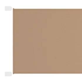 Toldo vertical tela oxford gris taupé 100x600 cm de vidaXL, Sombrillas - Ref: Foro24-148405, Precio: 45,45 €, Descuento: %