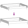 Jardinera de acero inoxidable 100x100x33,5 cm de , Maceteros y jardineras - Ref: Foro24-851028, Precio: 64,87 €, Descuento: %