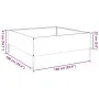 Jardinera de acero inoxidable 100x100x25 cm de , Maceteros y jardineras - Ref: Foro24-851035, Precio: 72,79 €, Descuento: %