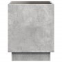 Mesita de noche con Infinity LED gris hormigón 50x50x50 cm de , Mesitas de noche - Ref: Foro24-3284087, Precio: 82,99 €, Desc...