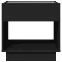 Bedside table with Infinity LED black 50x50x50 cm by , Nightstands - Ref: Foro24-3284085, Price: 87,48 €, Discount: %
