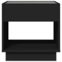 Mesita de noche con Infinity LED negra 50x50x50 cm de , Mesitas de noche - Ref: Foro24-3284085, Precio: 88,50 €, Descuento: %
