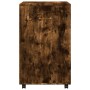 Armario con ruedas madera ingeniería roble ahumado 60x48x81 cm de , Armarios archivadores - Ref: Foro24-853168, Precio: 84,76...