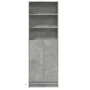 Aparador con LED madera ingeniería gris hormigón 69x32,5x200 cm de , Aparadores - Ref: Foro24-3307908, Precio: 126,78 €, Desc...