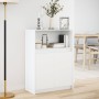 Aparador con LED madera de ingeniería blanco 72x34x100 cm de , Aparadores - Ref: Foro24-852159, Precio: 82,13 €, Descuento: %
