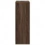 Aparador con LED madera ingeniería roble marrón 72x34x100 cm de , Aparadores - Ref: Foro24-852165, Precio: 76,44 €, Descuento: %