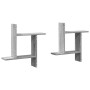 Estante pared 2 uds madera ingeniería gris Sonoma 50x12x50cm de , Estantes y estanterías - Ref: Foro24-853259, Precio: 24,55 ...