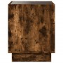 Mesa de centro con Infinity LED roble ahumado 50x50x50 cm de , Mesas de centro - Ref: Foro24-847655, Precio: 85,80 €, Descuen...