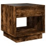 Mesa de centro con Infinity LED roble ahumado 50x50x50 cm de , Mesas de centro - Ref: Foro24-847655, Precio: 85,80 €, Descuen...