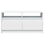 Mesa de centro con luces LED madera ingeniería blanca de , Mesas de centro - Ref: Foro24-851991, Precio: 90,67 €, Descuento: %
