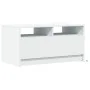 Mesa de centro con luces LED madera ingeniería blanca de , Mesas de centro - Ref: Foro24-851991, Precio: 89,48 €, Descuento: %