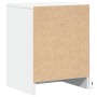 Mesitas de noche con luces LED 2 uds madera ingeniería blanca de , Mesitas de noche - Ref: Foro24-852034, Precio: 83,83 €, De...