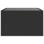 Mesa de centro con Infinity LED negro 50x50x30 cm de , Mesas de centro - Ref: Foro24-847603, Precio: 69,72 €, Descuento: %