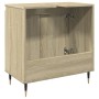 Armario de baño madera de ingeniería roble Sonoma 58x33x60 cm de , Muebles de baño - Ref: Foro24-849673, Precio: 51,88 €, Des...