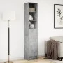 Aparador con LED madera ingeniería gris hormigón 36x32,5x200 cm de , Aparadores - Ref: Foro24-852127, Precio: 82,22 €, Descue...