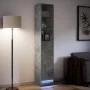 Aparador con LED madera ingeniería gris hormigón 36x32,5x200 cm de , Aparadores - Ref: Foro24-852127, Precio: 82,22 €, Descue...
